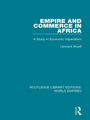 cover image of Empire and Commerce in Africa